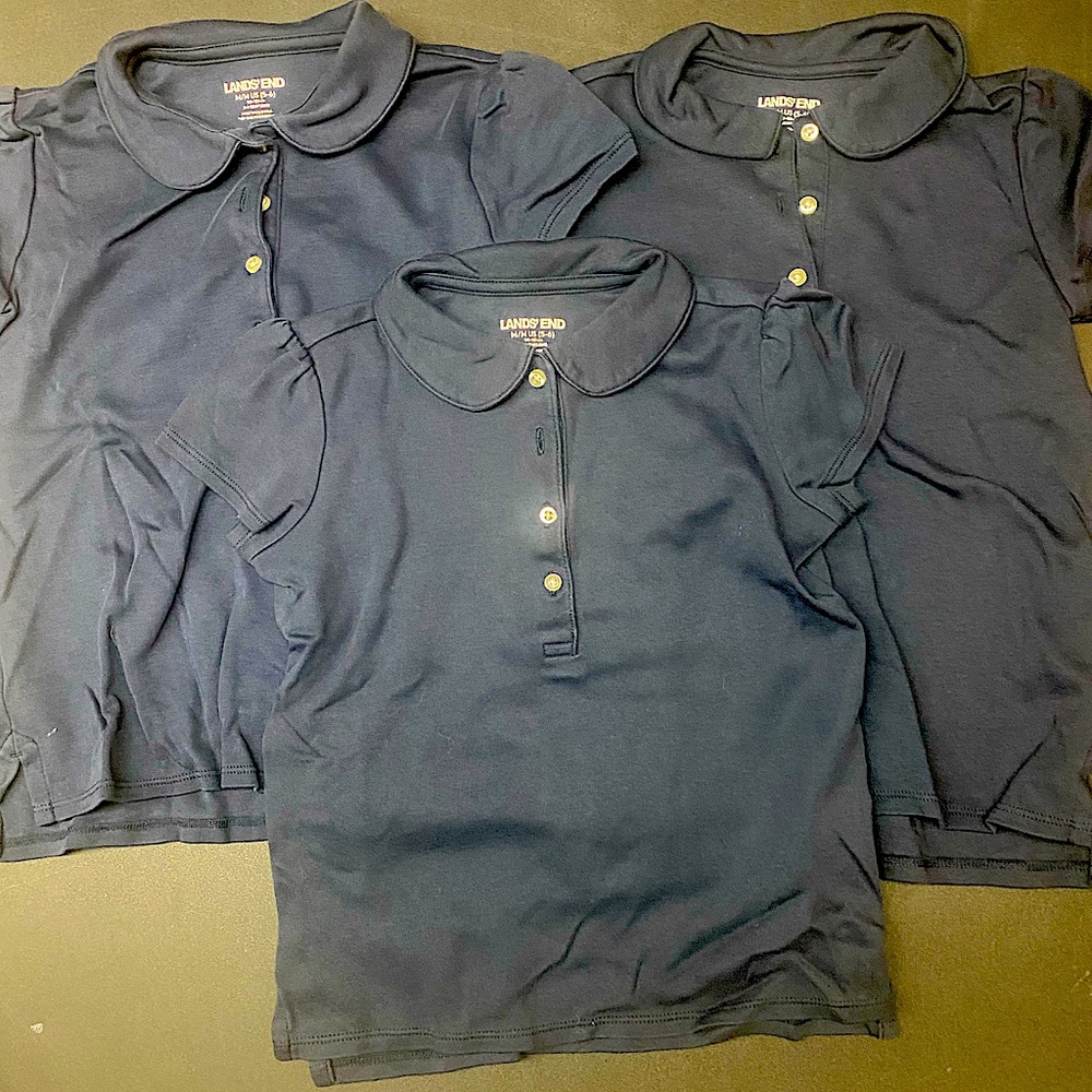 Uniform shirts dark navy blue